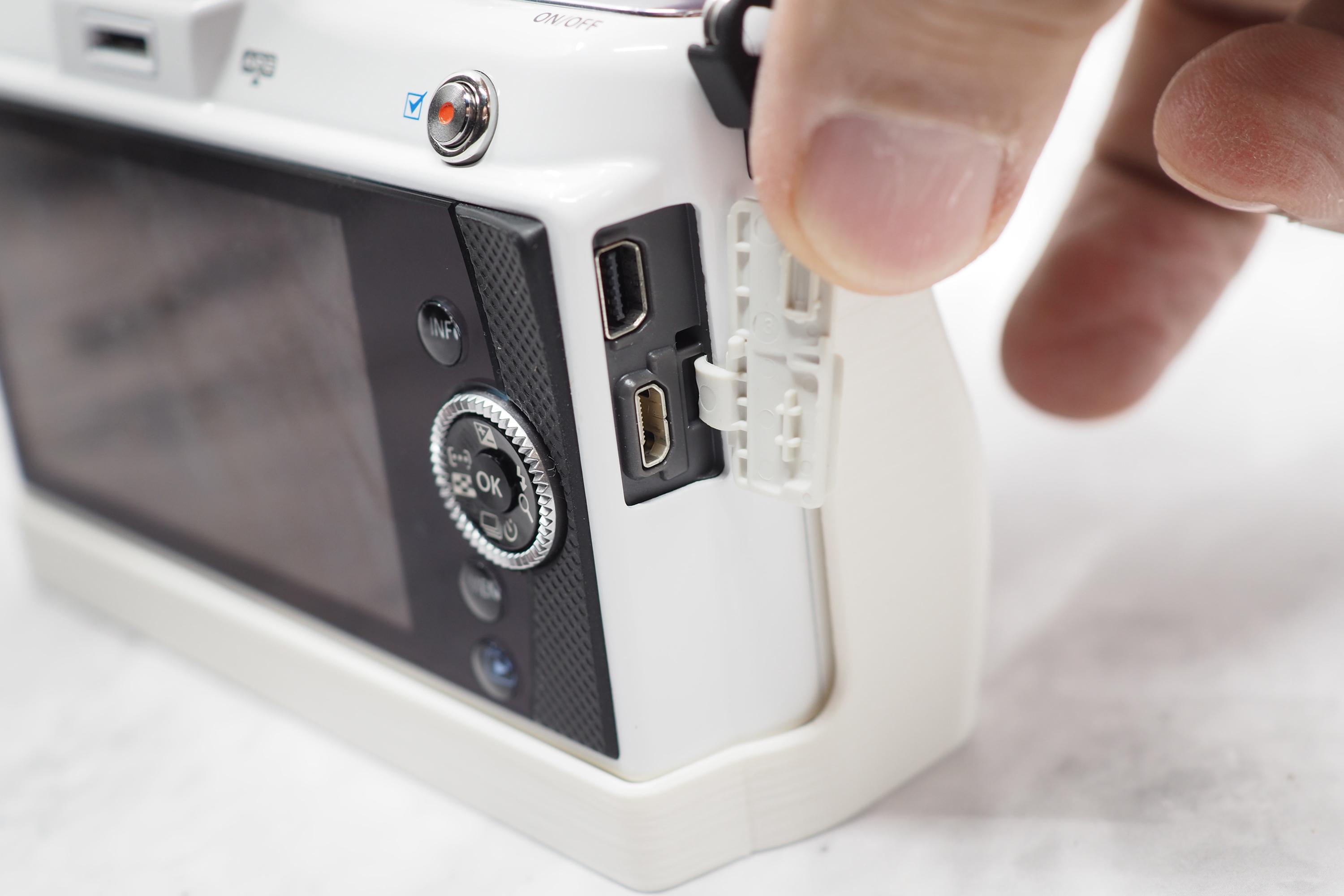 オリンパス E-PM1 EPM1 Mini - 人間工学に基づいたカメラグリップ 