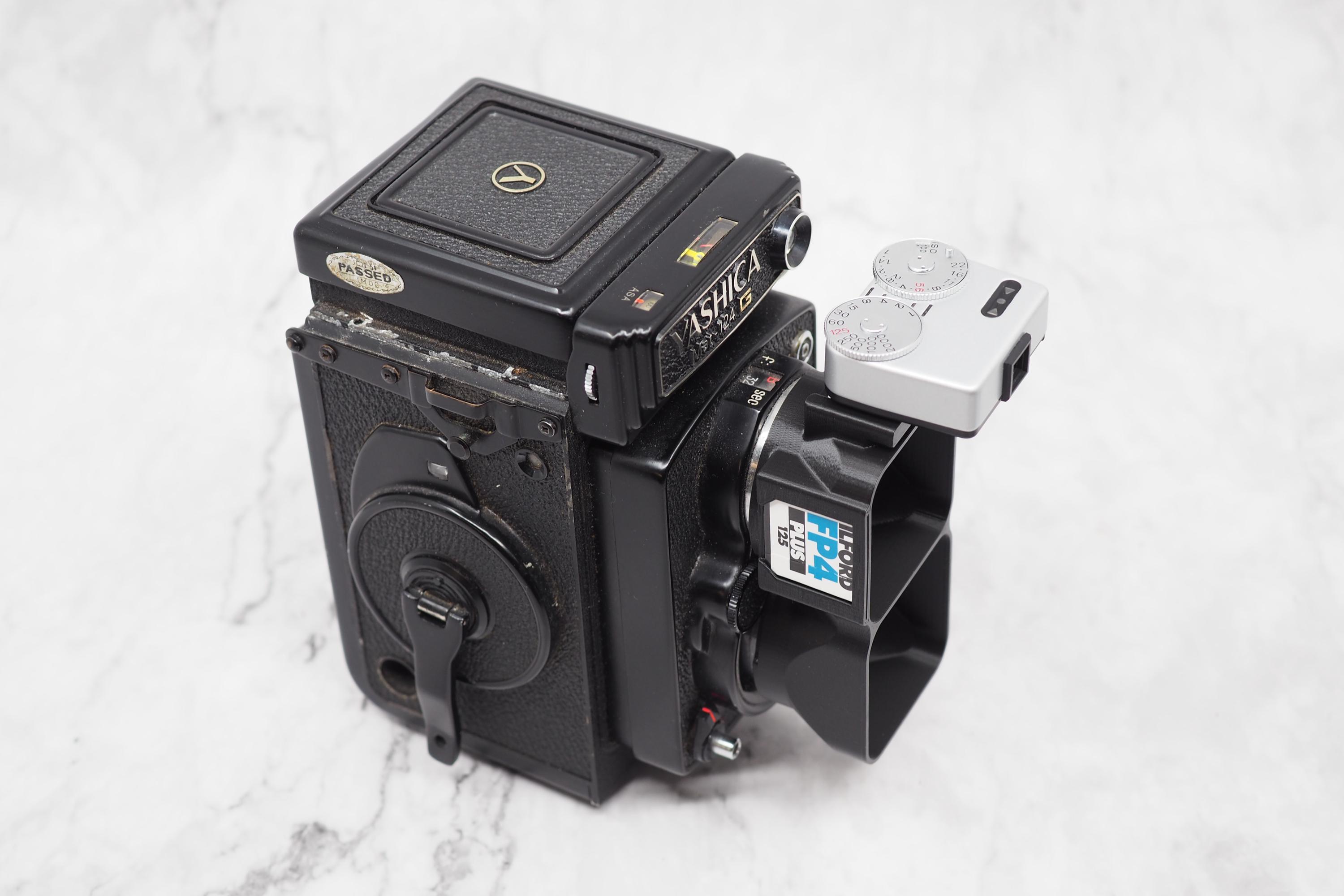 Yashica Mat 124 24 G D 635 EM LM TLR Single Dual Lens Shade Cap