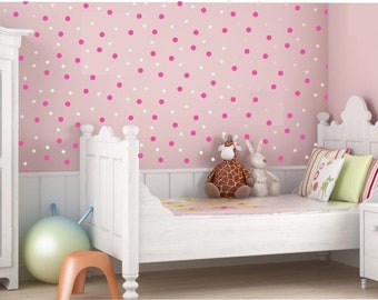 Wall Stencil-"Crazy for Dots" XL