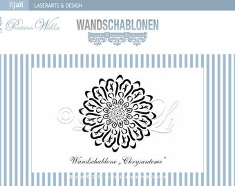 Wandschablone - 