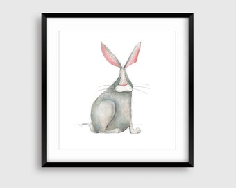 Hare Today print