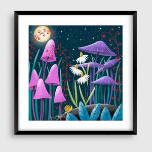 Night Garden 2 art print