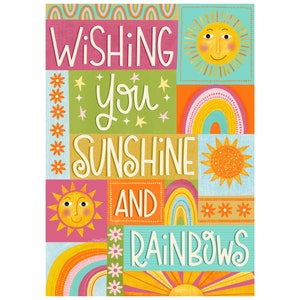 Sunshine & Rainbow card set image 2
