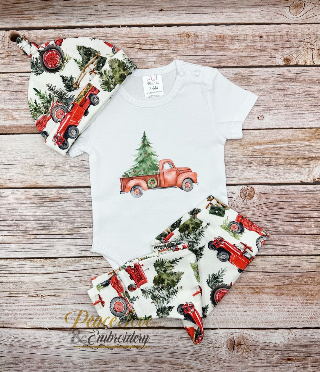Christmas Tree Truck Shoes Girls 11 T main image 0
