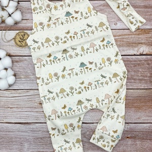 Woodland Mushroom – Cotton Baby Romper