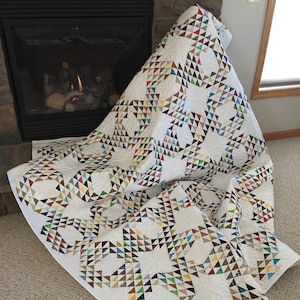 Colorful Waves Quilt