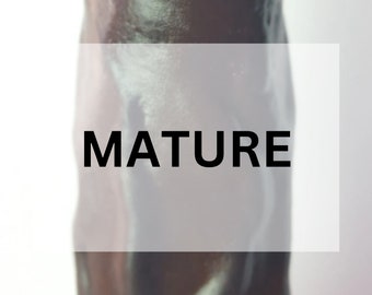 BJ  Dildo#1020-Hand Painted Silicone-Mature-Adult Toy-Designed to Suck