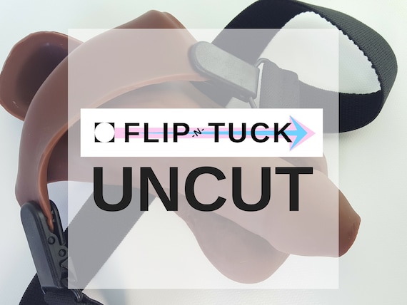 Flip-N-Tuck Uncut STP with Waistband Harness -FTM-Transgender-Mature