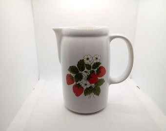 McCoy Strawberry Country Pitcher