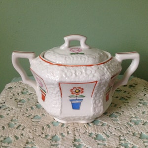 Vintage Sugar Bowl Japan