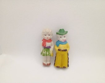 cowgirl porcelain doll