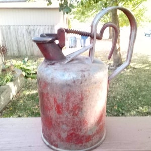 Vintage Geo. W. Diener/ Protection Approved Safety Can