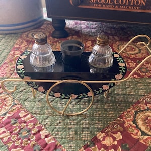 Vintage Metal Tea Cart - Etsy