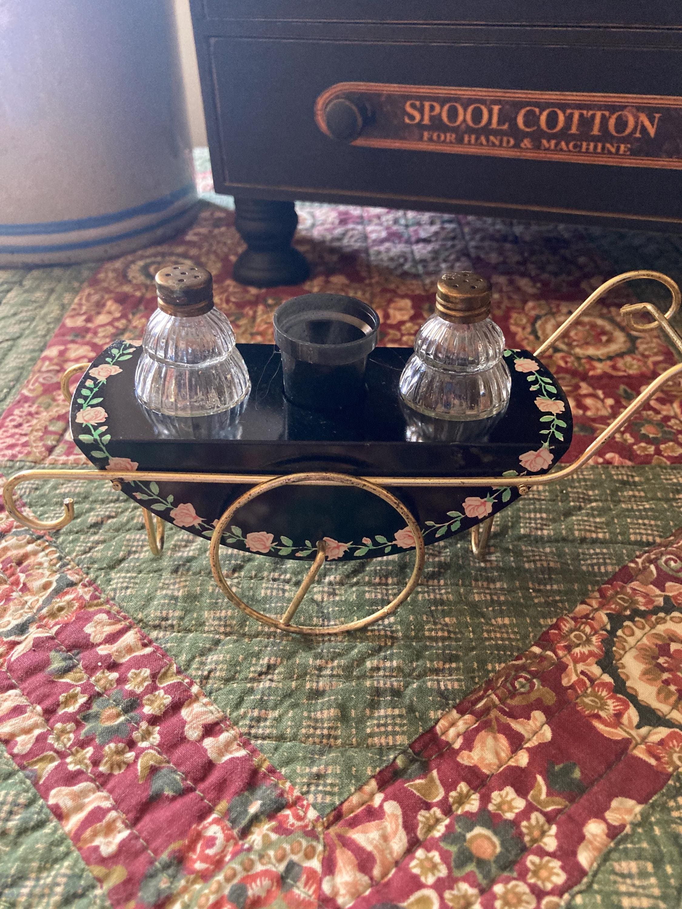 Vintage Metal Tea Cart - Etsy