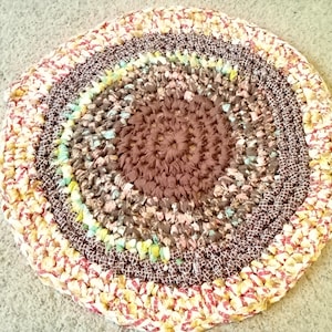 Handmade Round Rag Rug