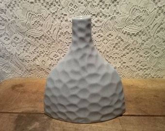 Vintage Blue Pottery Vase