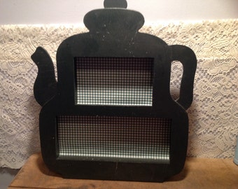 Tea Kettle Shadow Box