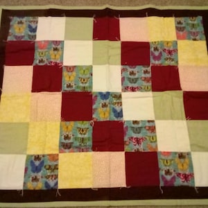 Quilted Handcrafted Baby Blanket