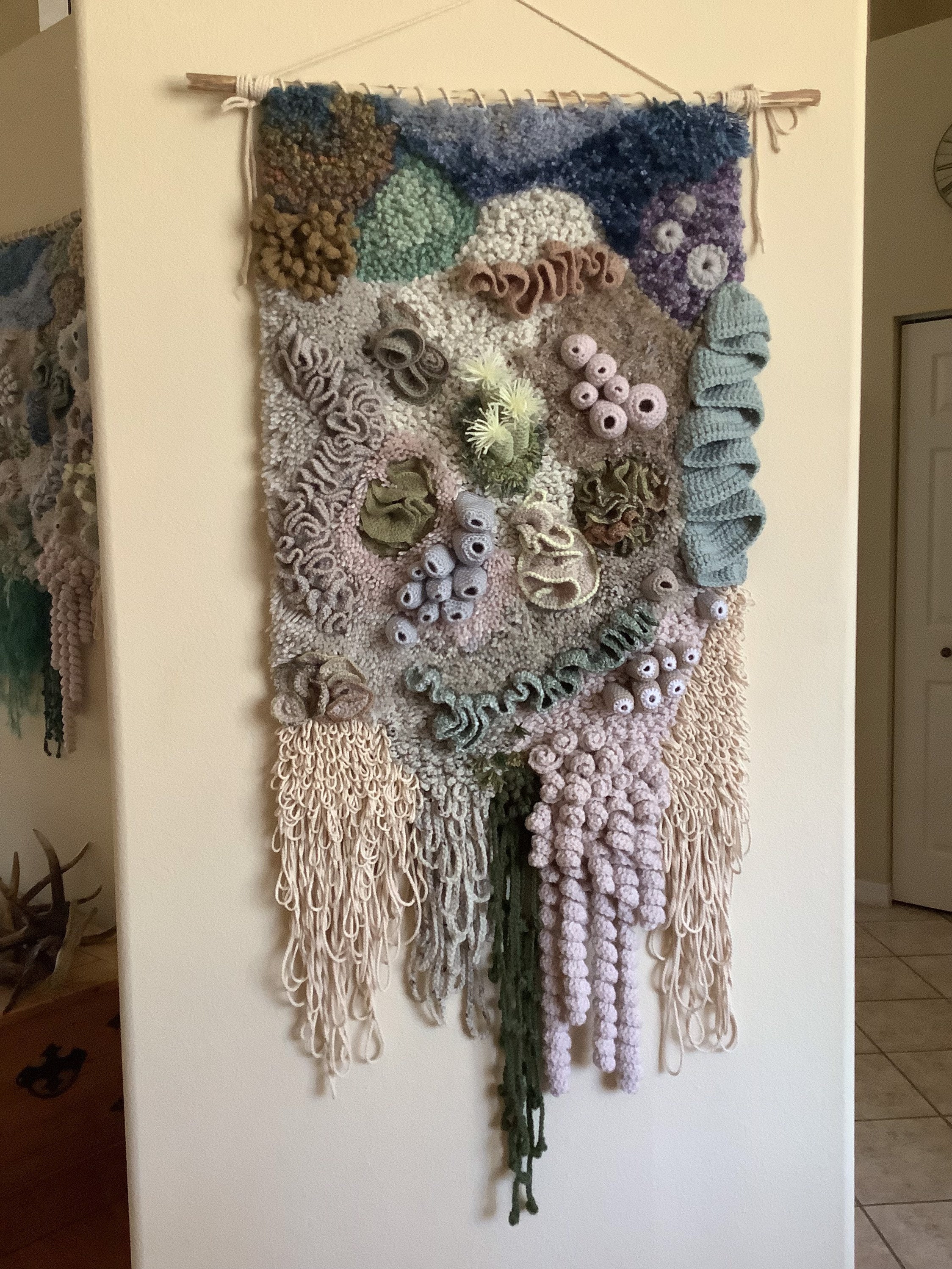 View of Coral Reef Wall Decor - Etsy