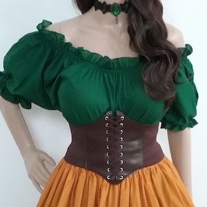 Renaissance Blouse Steampunk Pick Your Colors Cosplay Dress Victorian Con Halloween Medieval LARP Costume