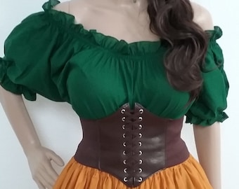 Renaissance Blouse Steampunk Pick Your Colors Cosplay Dress Victorian Con Halloween Medieval LARP Costume