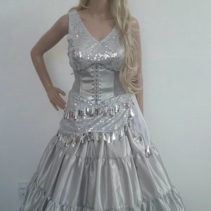 Snow Queen Ice Queen Snow Princess Dress Tooth Fairy Costume Cosplay