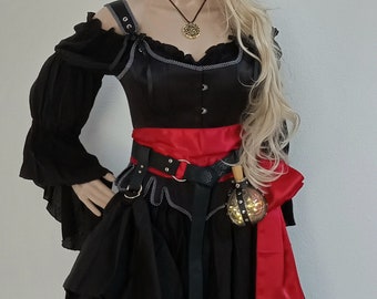 Pirate Dress Medieval Renaissance Custom Made Choose Pieces