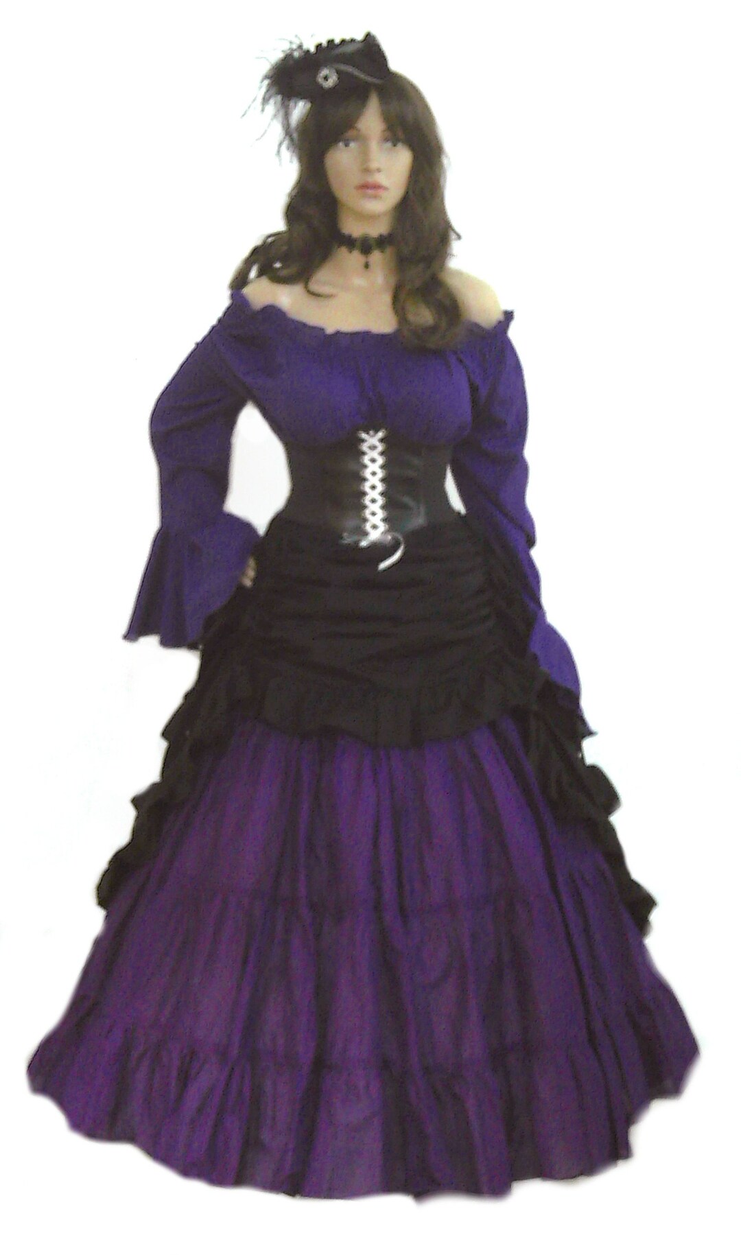 Pirate Dress Renaissance Corset Gown Steampunk Costume - Etsy
