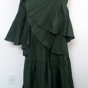 READY TO SHIP Renaissance Chemise Dress Trumpet Sleeves Long Tiered ...