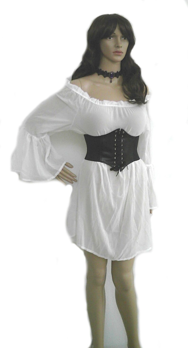 Plus Size Renaissance Dress Chemise Corset Outfit 4 pcs Wench | Etsy