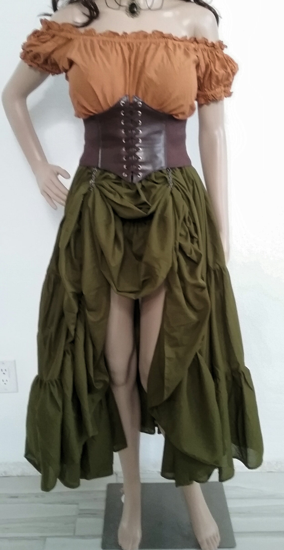 Chain Skirt Hikes Steampunk for High Low Skirt Hitch up Chains Etsy