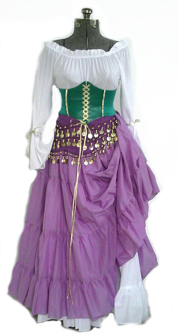 Esmeralda Skirts Hunchback Of Notre Dame Costume Disney ...