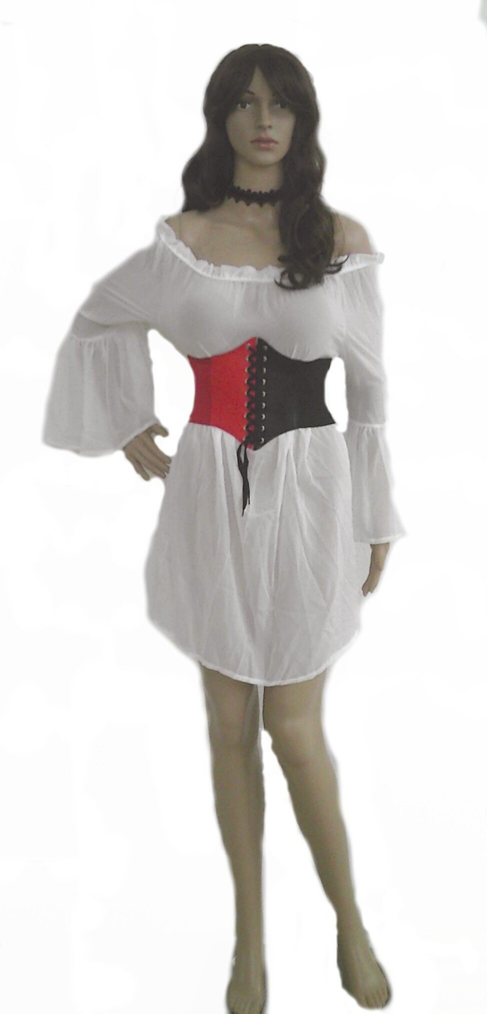 Jester Joker Corset Belt Harley Quinn Cosplay Waist Cincher  display picture 2
