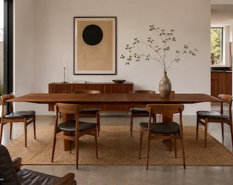 Mid-Century Walnut Extendable Dining Table by Edward J. Wormley for Dunbar