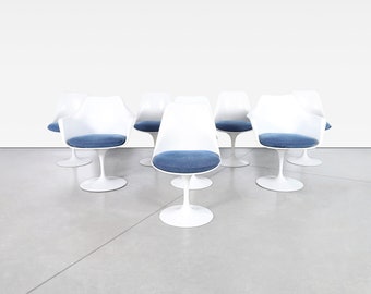 Knoll "Tulip" Dining Chairs by Eero Saarinen