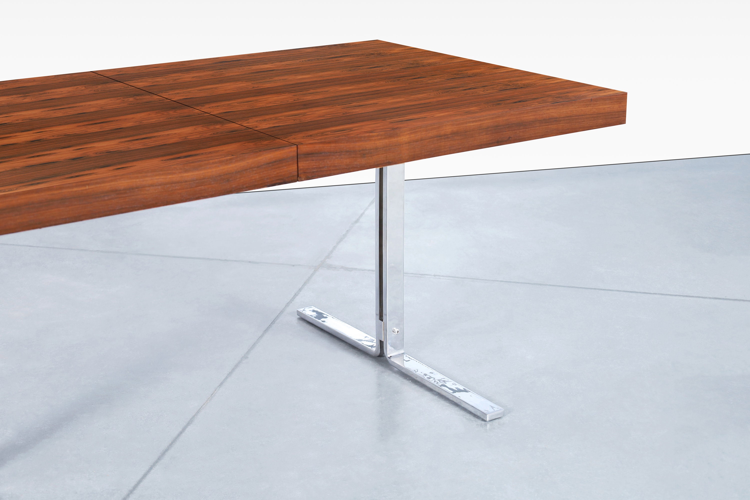 Danish Modern Rosewood Dining Table by Poul Nørreklit for Georg ...