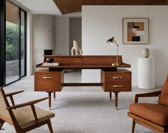 ネオヴィンテージ、90’s フォールディングデスク、ポストモダン、グッドデザイン Mid-century Modern 