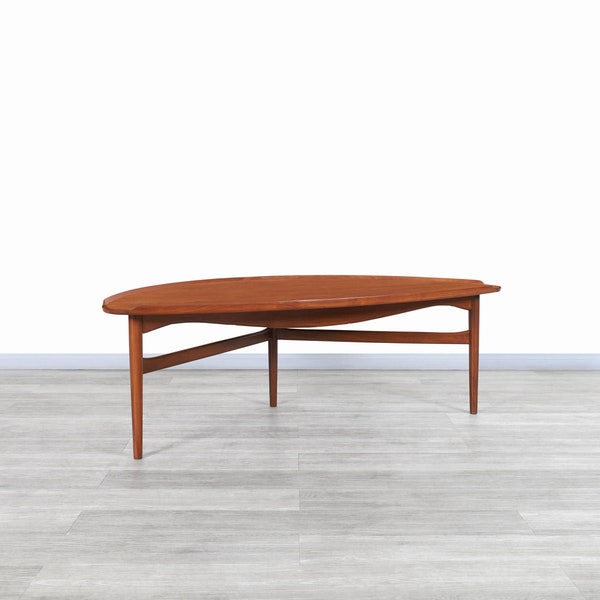 Danish Modern Teak Cocktail Table by Finn Juhl for Baker