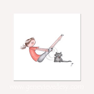 Digital Art Print of a Colored Pencil Drawing