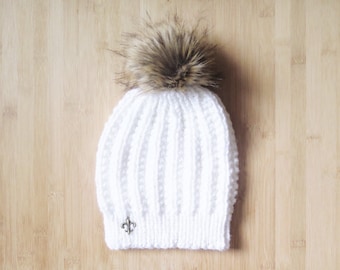 Bonnet Pompon Fourrure D'occasion | Plus Que 4 Exemplaires à -75