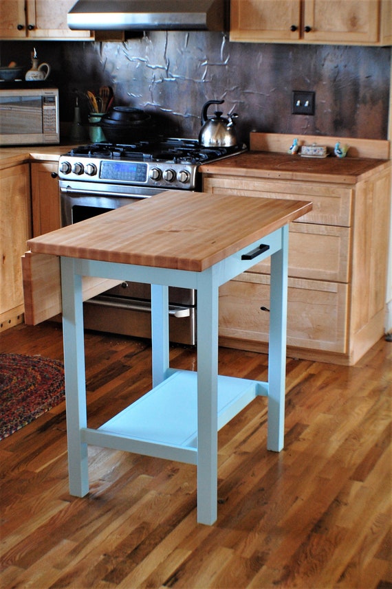 Kitchen island folding leaf deals