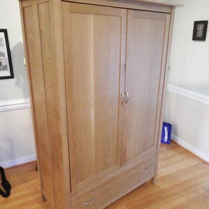 White Oak Wardrobe