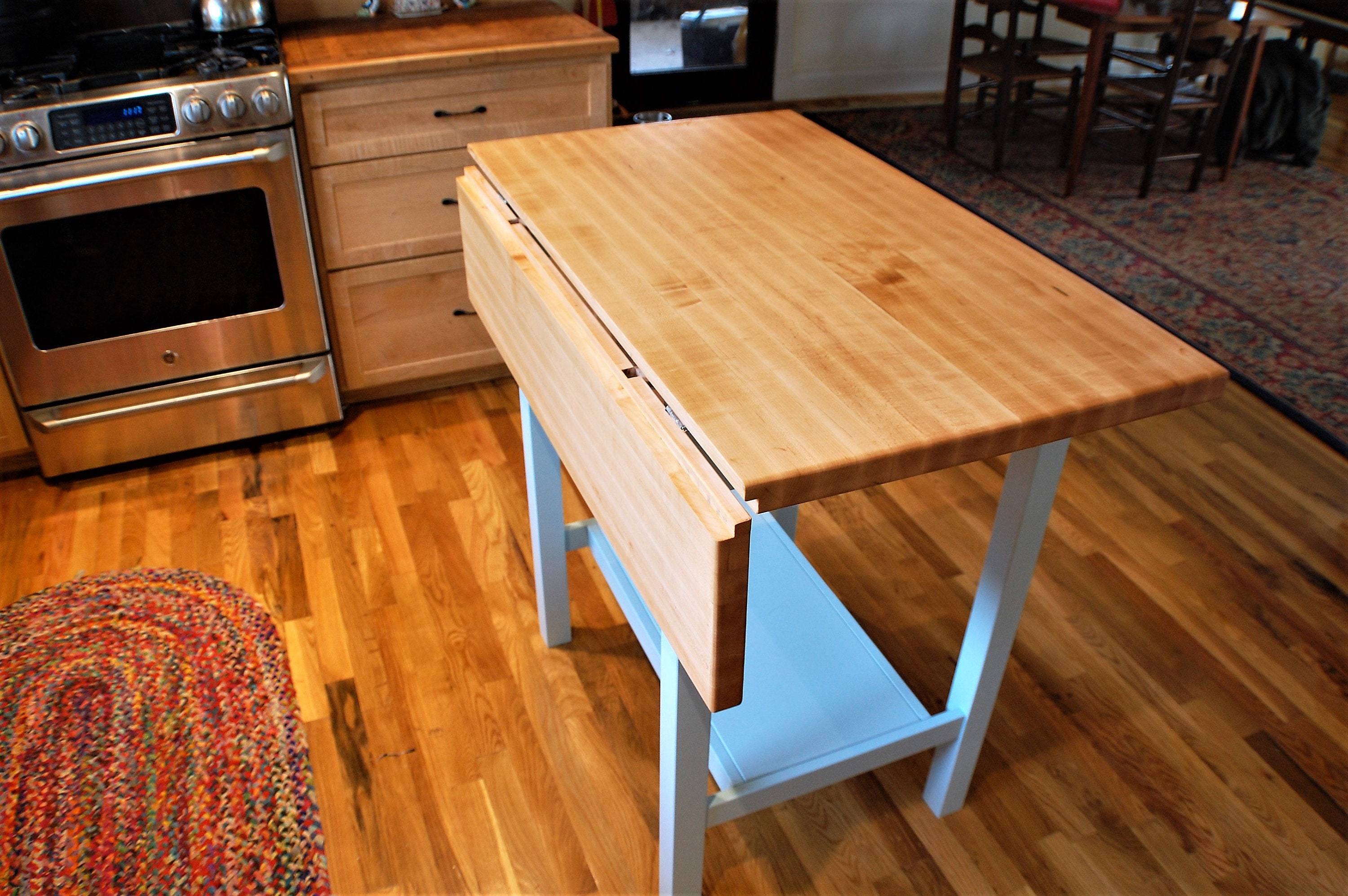 Drop Leaf Kitchen Island Etsy UK