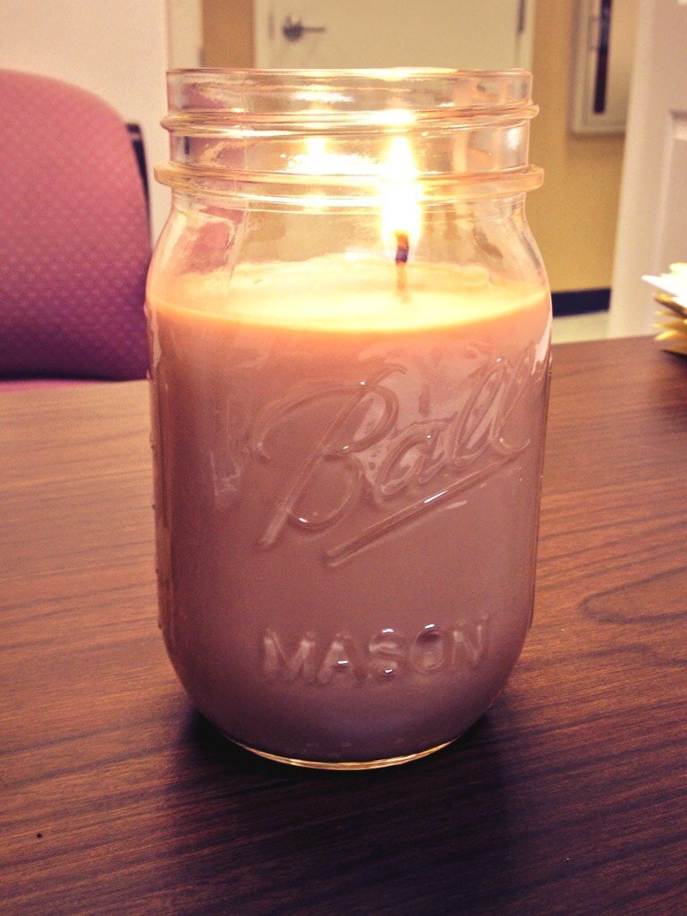 Homemade Mason Jar Candles. Etsy