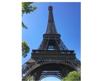 Eiffel Tower in Springtime Photography Art Print