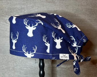 Unisex Fitted Scrub Cap