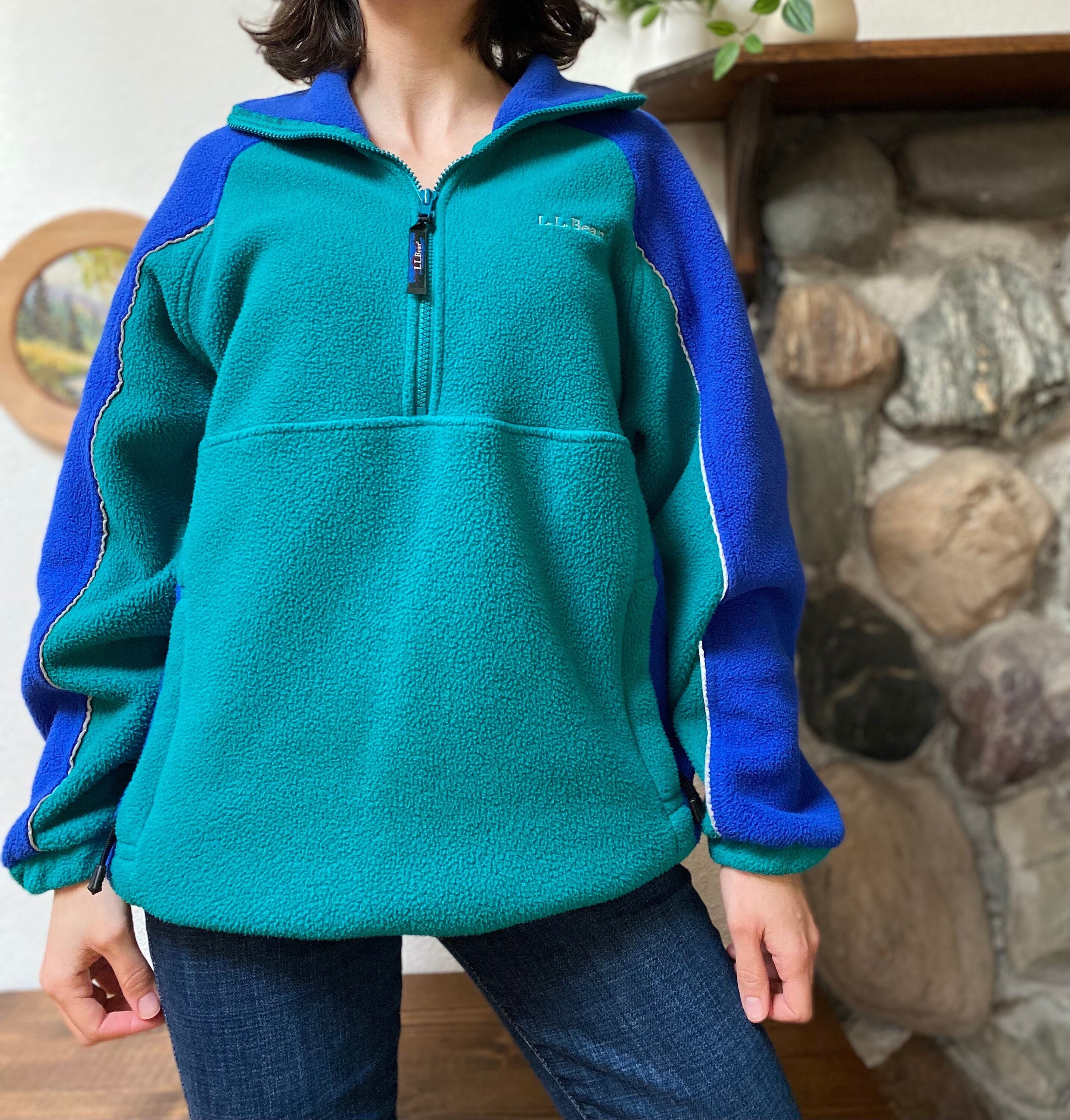 90s Ll Bean Fleece - Etsy 90s Ll Bean Fleece - Etsy