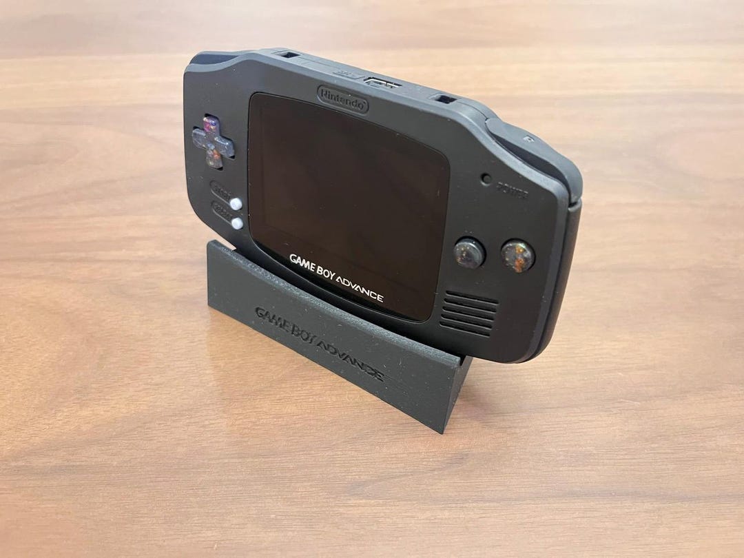 Gameboy Advance (GBA) With IPS Display | Black Galaxy Edition - Etsy