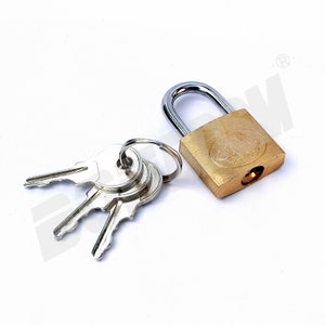 20 mm Padlock and 3 keys