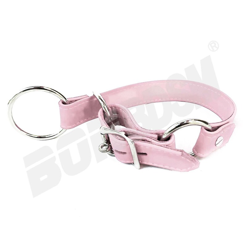 Bondage Leather Choke Collar Asphyxiation Training & Play Etsy